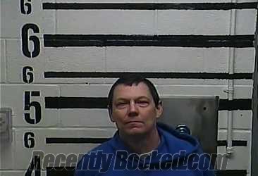 Booking photo from LaRue County, Kentucky