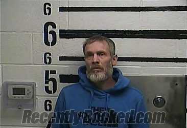 Booking photo from LaRue County, Kentucky
