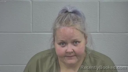 Mugshot of AMANDA MESSER booked in Laurel County, Kentucky on June 15, 2026