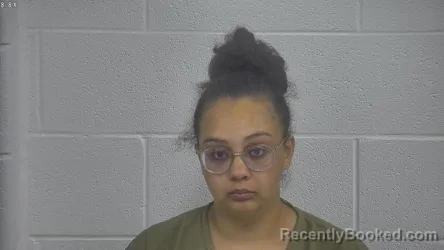 Mugshot of ANGEL SPICER booked in Laurel County, Kentucky on April 15, 2026