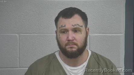 Mugshot of Brandon Bolding booked in Laurel County, Kentucky on August 18, 2026