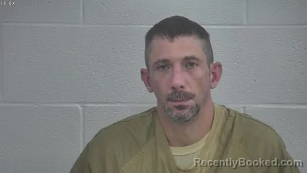 Mugshot of Brandon Blakely booked in Laurel County, Kentucky on August 17, 2026