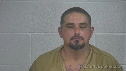 Mugshot of Brian Gentry booked in Laurel County, Kentucky on August 16, 2026