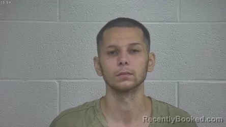 Mugshot of Brandon Hoskins booked in Laurel County, Kentucky on September 2, 2026