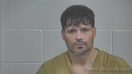 Mugshot of Brandon Howard booked in Laurel County, Kentucky on July 26, 2026