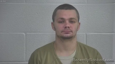 Mugshot of Brandon Smith booked in Laurel County, Kentucky on August 18, 2026