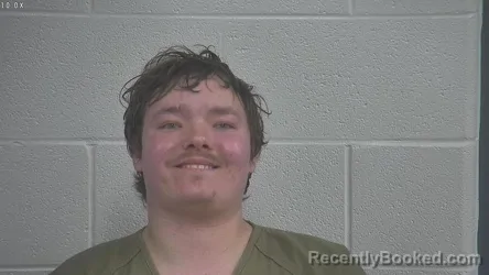 Mugshot of CODY GRIMSHAW booked in Laurel County, Kentucky on April 22, 2026