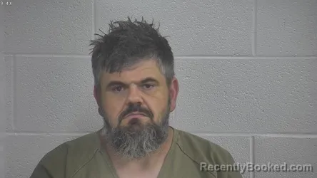 Mugshot of Christopher Johnson booked in Laurel County, Kentucky on August 25, 2026