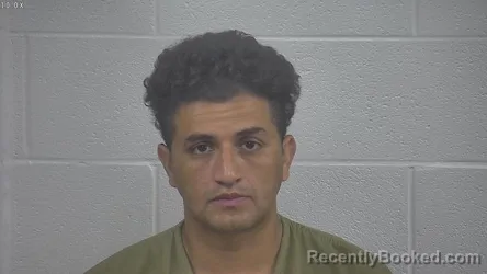 Mugshot of Cornelio Gerardo Marroquin-Orantes booked in Laurel County, Kentucky on September 4, 2026