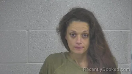 Mugshot of Caitlin Peters booked in Laurel County, Kentucky on October 5, 2026