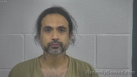Mugshot of CHRISTIAN IVAN RIVERA OLMEDA booked in Laurel County, Kentucky on June 25, 2026