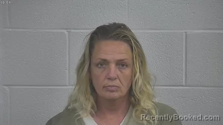 Mugshot of CHRISTINA SPURLOCK booked in Laurel County, Kentucky on July 10, 2026