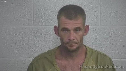 Mugshot of Daniel Eric Branham booked in Laurel County, Kentucky on August 18, 2026