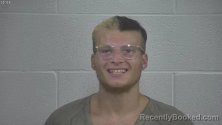 Mugshot of Dawson Lane Carlton booked in Laurel County, Kentucky on September 7, 2026