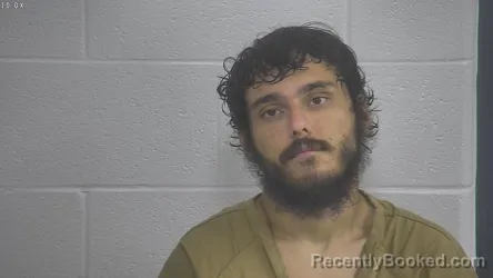Mugshot of Daniel Clontz booked in Laurel County, Kentucky on July 26, 2026