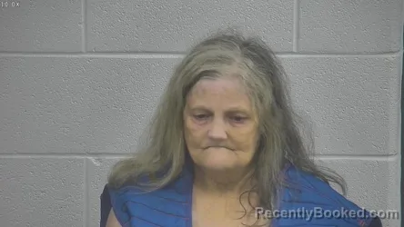 Mugshot of Dora Curry booked in Laurel County, Kentucky on September 7, 2026