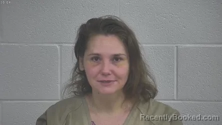 Mugshot of Danielle Gregory booked in Laurel County, Kentucky on September 12, 2026