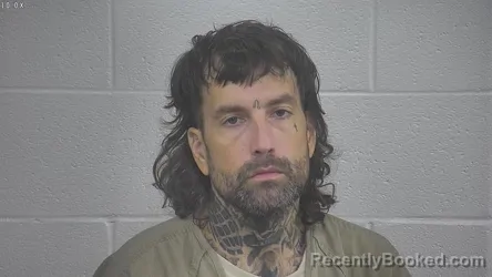 Mugshot of Devin Stout booked in Laurel County, Kentucky on October 5, 2026