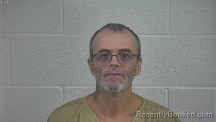 Mugshot of David Sisk booked in Laurel County, Kentucky on August 24, 2026