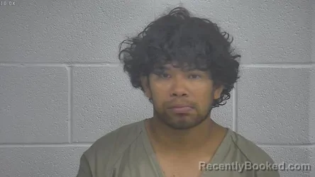 Mugshot of Edwin Alexander Cajina-Martinez booked in Laurel County, Kentucky on September 1, 2026