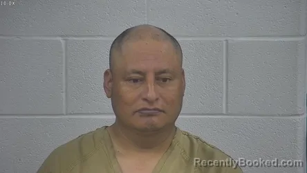 Mugshot of Eberto Jimenez-Lopez booked in Laurel County, Kentucky on September 1, 2026