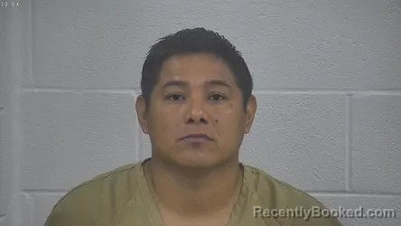 Mugshot of Francisco Javier Garcia-Leal booked in Laurel County, Kentucky on August 30, 2026