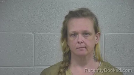 Mugshot of FELICIA POTTER booked in Laurel County, Kentucky on April 20, 2026