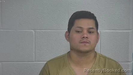 Mugshot of GUSTAVO CUEVAS CUATE booked in Laurel County, Kentucky on July 1, 2026