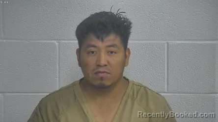 Mugshot of Gelber-Anibal Najera-Perez booked in Laurel County, Kentucky on August 25, 2026