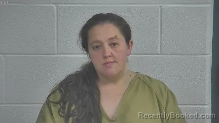 Mugshot of HEATHER SIZEMORE booked in Laurel County, Kentucky on April 15, 2026