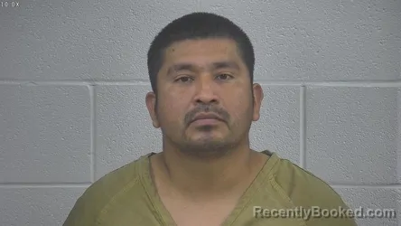 Mugshot of Izael Dominguez-Felix booked in Laurel County, Kentucky on October 26, 2026