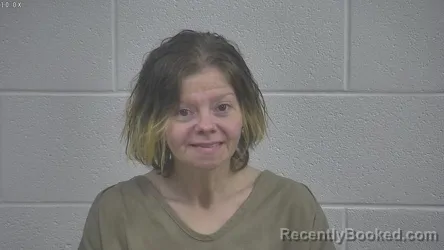 Mugshot of Jolene Allen booked in Laurel County, Kentucky on October 25, 2026