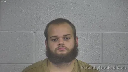 Mugshot of Joshua Davenport booked in Laurel County, Kentucky on September 12, 2026