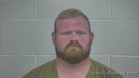 Mugshot of Jacob M Flint booked in Laurel County, Kentucky on August 19, 2026