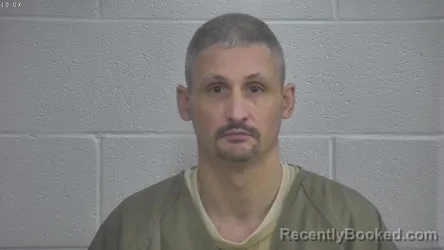 Mugshot of John Kanter booked in Laurel County, Kentucky on August 20, 2026