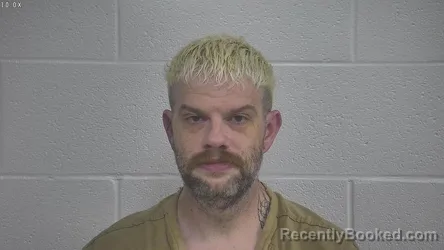 Mugshot of Jason Kelley booked in Laurel County, Kentucky on August 23, 2026