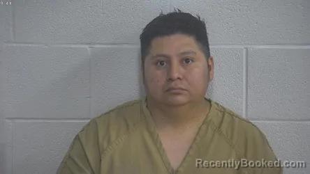 Mugshot of Julian Policarpo-Santana booked in Laurel County, Kentucky on August 26, 2026