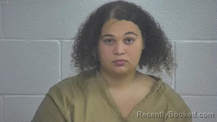 Mugshot of Kionna Brock booked in Laurel County, Kentucky on October 24, 2026