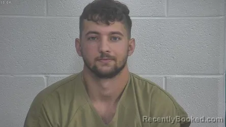 Mugshot of Kyle Greer booked in Laurel County, Kentucky on October 24, 2026