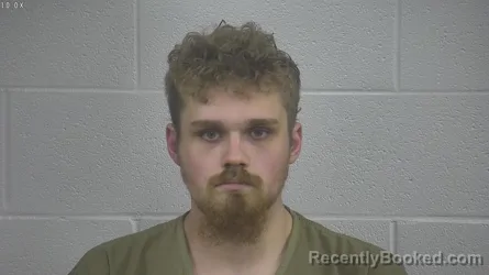 Mugshot of Kaden Ryan Hampton booked in Laurel County, Kentucky on September 30, 2026