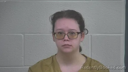 Mugshot of Katlyn Nicole Saylor booked in Laurel County, Kentucky on September 1, 2026