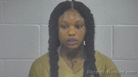 Mugshot of KEYSHUNDRA VINSON booked in Laurel County, Kentucky on April 29, 2026