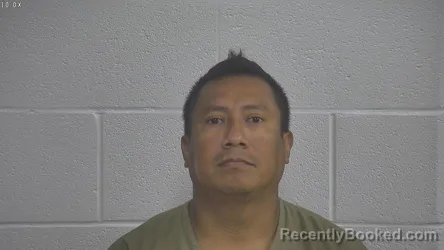 Mugshot of Luis Alberto Temich Cosme booked in Laurel County, Kentucky on August 19, 2026