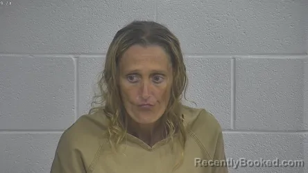 Mugshot of Melissa Autenrieb booked in Laurel County, Kentucky on August 16, 2026