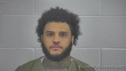 Mugshot of MALIK CISNEROS booked in Laurel County, Kentucky on June 22, 2026