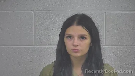 Mugshot of Madison Davidson booked in Laurel County, Kentucky on August 22, 2026