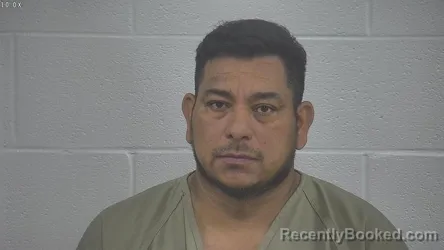 Mugshot of Oscar Quintana-Castro booked in Laurel County, Kentucky on August 30, 2026