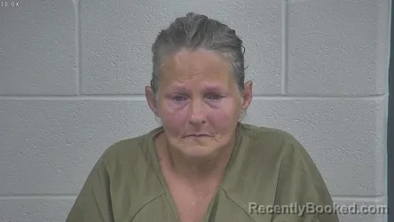 Mugshot of Penny Barnes booked in Laurel County, Kentucky on October 4, 2026