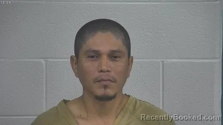 Mugshot of RAYMUNDO CAPORAL ZAVALETA booked in Laurel County, Kentucky on July 12, 2026