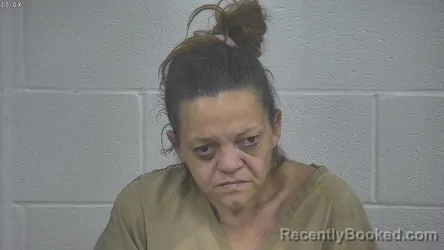 Mugshot of Rachel Hubbard booked in Laurel County, Kentucky on September 4, 2026